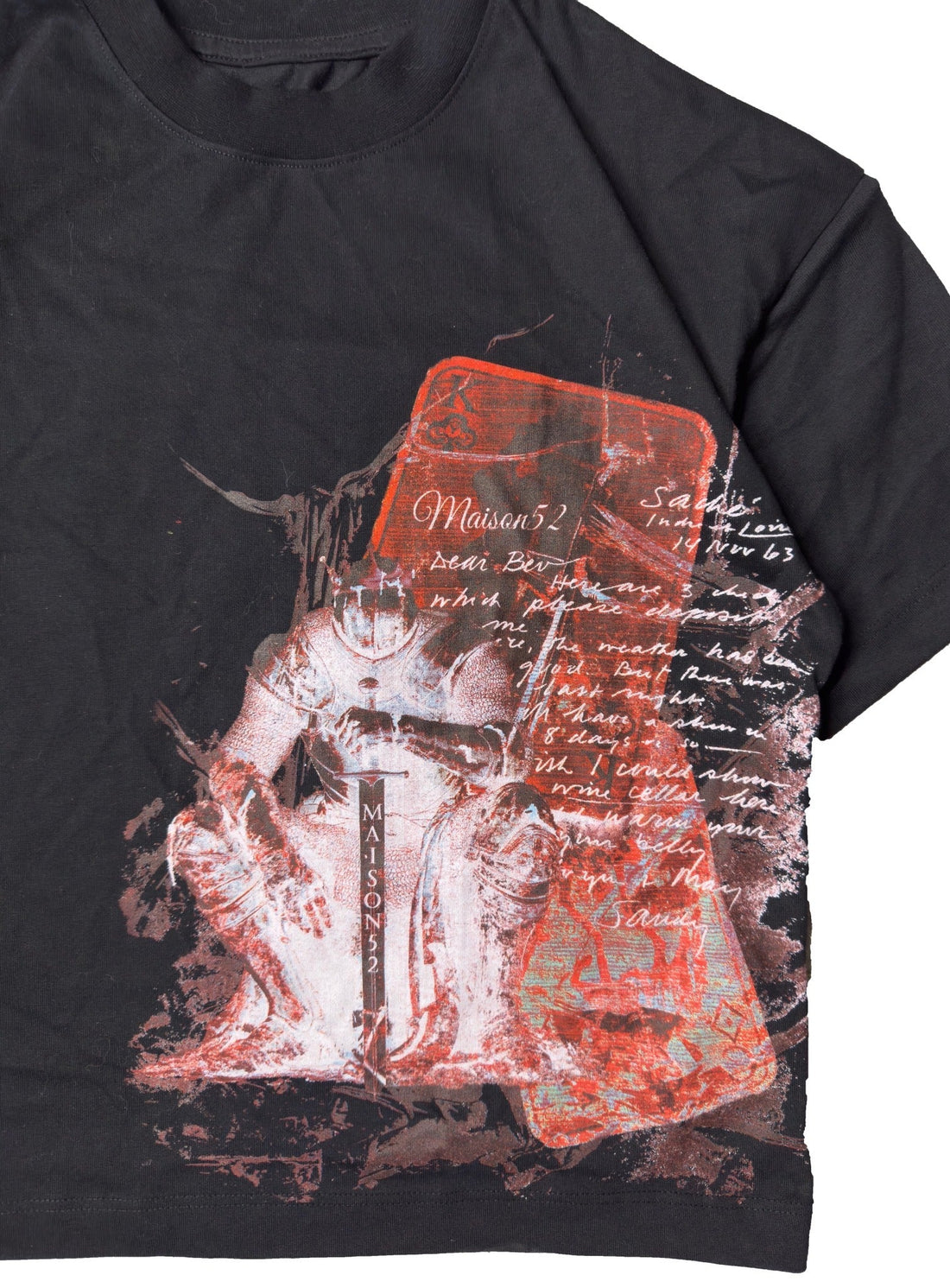 FALLEN KNIGHT TEE BLACK